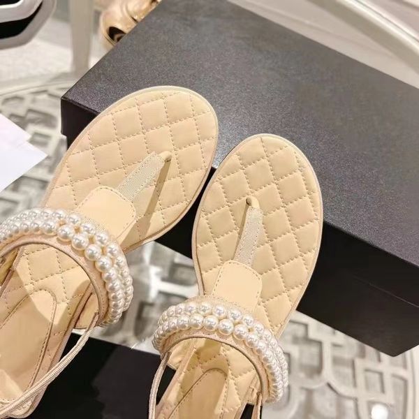 french designer women slippers clip toe flat pearl sandals summer t tied ladies shoes beach casual woman luxury c flip flops fashion female, Black
french designer women slippers clip toe flat pearl sandals summer t tied ladies shoes beach casual woman luxury c flip flops fashion female, Black