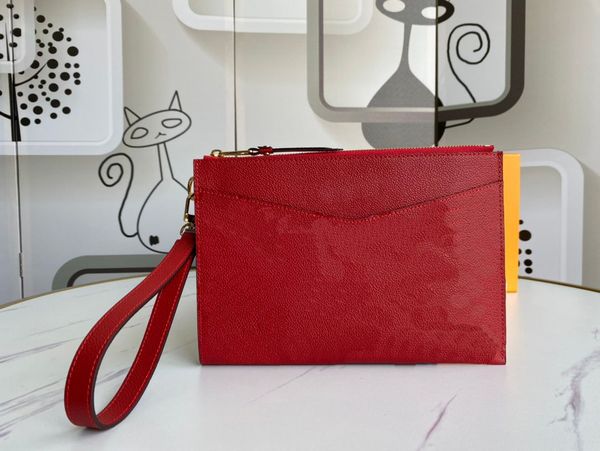 designers clutch bags men and women luxurys handbags 2021 lady classic large capacity brown purses business melanie wash bag, Black;red
designers clutch bags men and women luxurys handbags 2021 lady classic large capacity brown purses business melanie wash bag, Black;red