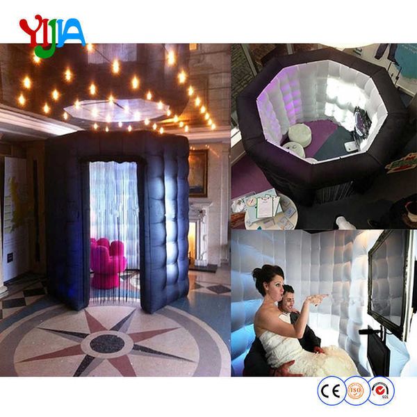 new custom 8ft octagon proof or without proof black outside white inside inflatable p booth for party
new custom 8ft octagon proof or without proof black outside white inside inflatable p booth for party