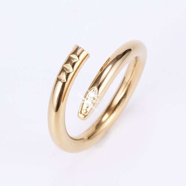 nail ring designer ring wedding rings for women men luxury jewelry titanium steel 18k gold-plated diamond rings never fade not allergic size, Silver
nail ring designer ring wedding rings for women men luxury jewelry titanium steel 18k gold-plated diamond rings never fade not allergic size, Silver