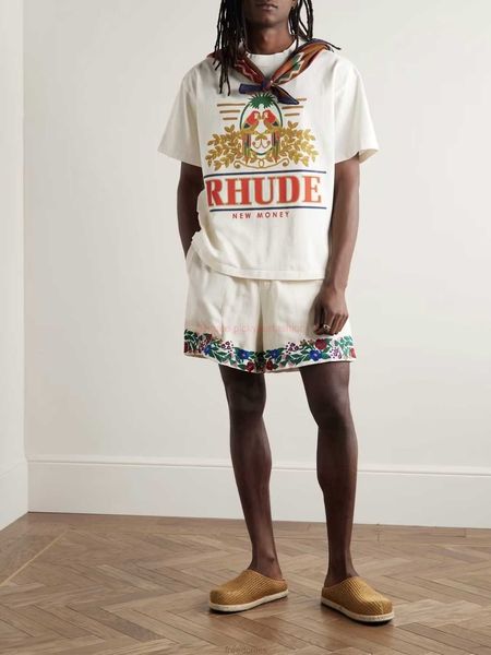 designer fashion clothing tees tshirt rhude american high street macaw flower slogan printed hiphop loose fitting couple short sleeved trend, White;black
designer fashion clothing tees tshirt rhude american high street macaw flower slogan printed hiphop loose fitting couple short sleeved trend, White;black
