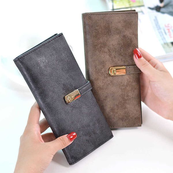 clutch bag 2017 japan and south korea new long women's wallet pu buckle student thin wallet frosted large capacity ticket clip
clutch bag 2017 japan and south korea new long women's wallet pu buckle student thin wallet frosted large capacity ticket clip