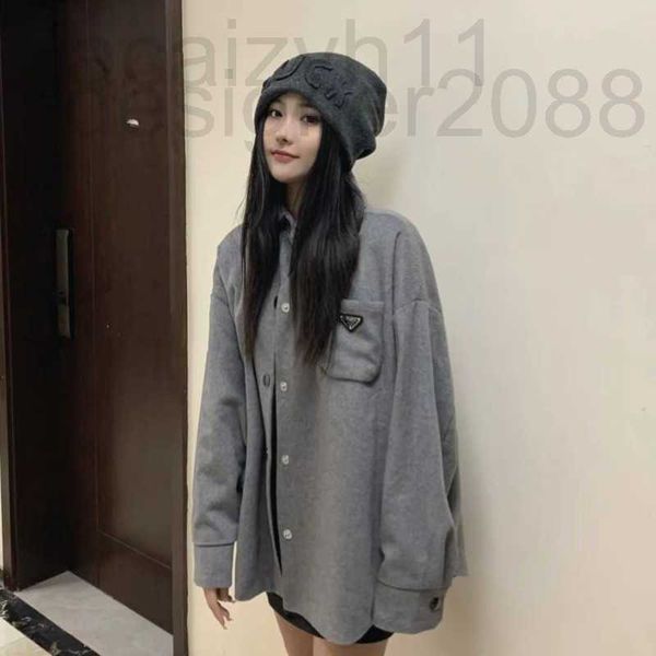men's jackets designer designer high version jacket metal triangle cardigan coat men women gray cashmere coats loose casual lapel 15269, Black;brown
men's jackets designer designer high version jacket metal triangle cardigan coat men women gray cashmere coats loose casual lapel 15269, Black;brown