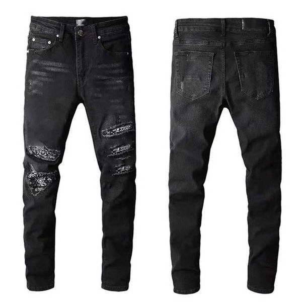designer stack jeans european ripped jean men embroidery quilting for trend brand vintage pant mens fold slim skinny fashion jeans sstraight, Black
designer stack jeans european ripped jean men embroidery quilting for trend brand vintage pant mens fold slim skinny fashion jeans sstraight, Black