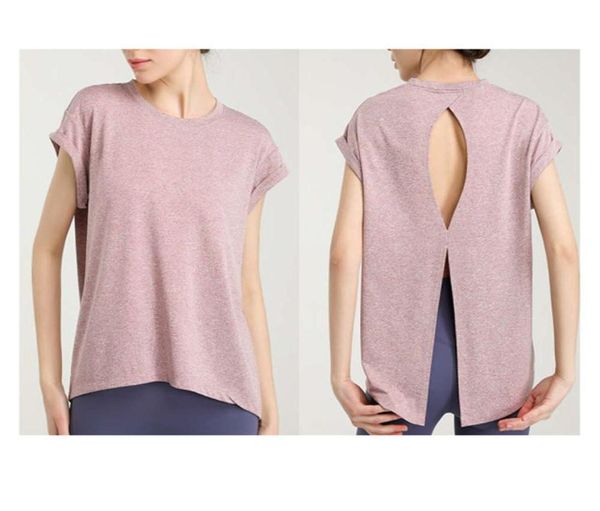 t-shirt style hollow beauty back temperament quick drying sportswear fashion lu yoga clothes lightweight and breathable running fitness wome, White;red
t-shirt style hollow beauty back temperament quick drying sportswear fashion lu yoga clothes lightweight and breathable running fitness wome, White;red