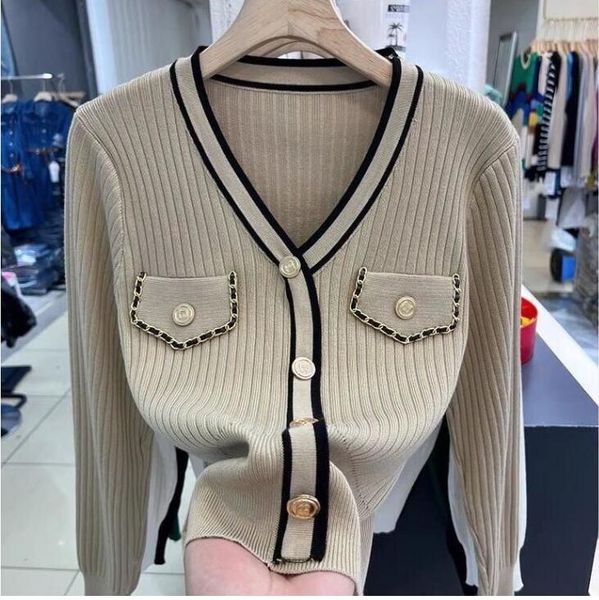 women sweater v neck cardigans long sleeves sollid colorwhite red casual knitted striped female slim sweaters for girls, White;black
women sweater v neck cardigans long sleeves sollid colorwhite red casual knitted striped female slim sweaters for girls, White;black