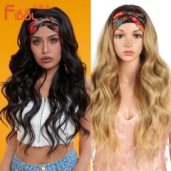 synthetic wigs headband wig 28 inch deep wave hair synthetic cosplay ombre brown wavy s for women 230227, Black
synthetic wigs headband wig 28 inch deep wave hair synthetic cosplay ombre brown wavy s for women 230227, Black