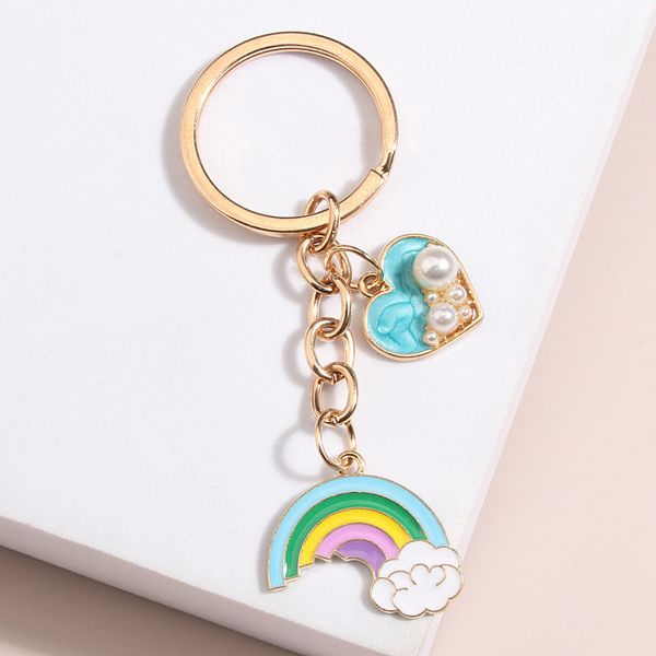 creative rainbow balloon zinc alloy keychain pendant fashion flower cartoon girl heart cute bag car keychain jewelry gift in bulk, Silver
creative rainbow balloon zinc alloy keychain pendant fashion flower cartoon girl heart cute bag car keychain jewelry gift in bulk, Silver