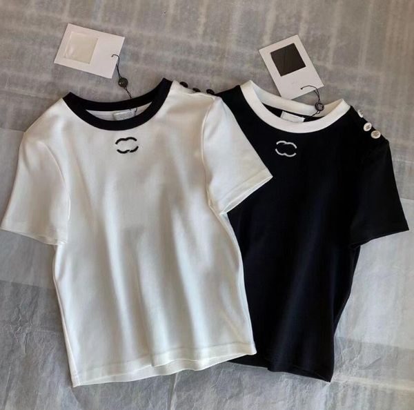 womens t shirt designer for shirts c letter and dot fashion tshirt with embroidered letters short sleeved tee woman clothing, White
womens t shirt designer for shirts c letter and dot fashion tshirt with embroidered letters short sleeved tee woman clothing, White