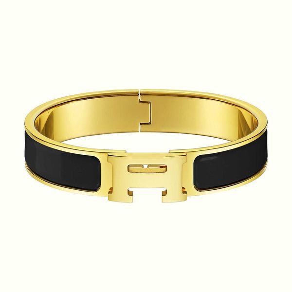 designer hemrres bracelet goods live h home high edition fine polished enamel fashion trend new titanium steel jewelry oaae, Black
designer hemrres bracelet goods live h home high edition fine polished enamel fashion trend new titanium steel jewelry oaae, Black