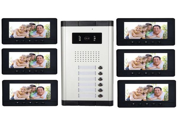 7quot monitor 6 units apartment intercom system video door phone for 6 household6899438
7quot monitor 6 units apartment intercom system video door phone for 6 household6899438