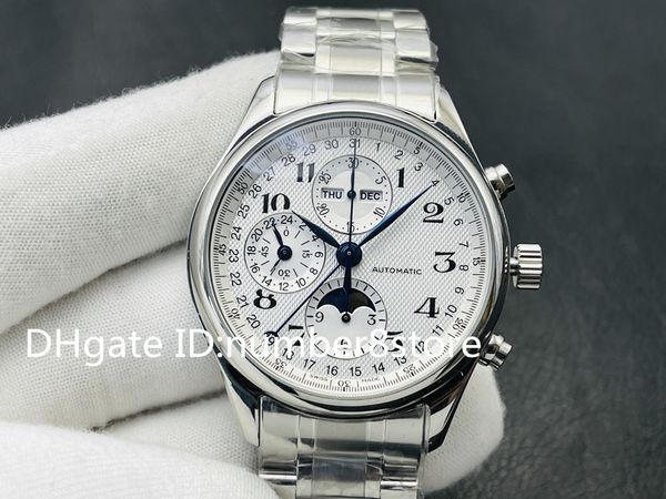 v3 l2.773.4.78.6 designer watch triple calendar moonphase chronograph wristwatches 7751 automatic 316l stainless steel luxury watch sapphire, Slivery;brown
v3 l2.773.4.78.6 designer watch triple calendar moonphase chronograph wristwatches 7751 automatic 316l stainless steel luxury watch sapphire, Slivery;brown