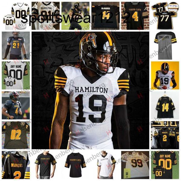 2022 custom cfl hamilton tiger-cats football jersey 11 kameron kelly 24 desmond lawrence 25 jumal rolle 1 frankie williams 40 dante brown 19, Black
2022 custom cfl hamilton tiger-cats football jersey 11 kameron kelly 24 desmond lawrence 25 jumal rolle 1 frankie williams 40 dante brown 19, Black