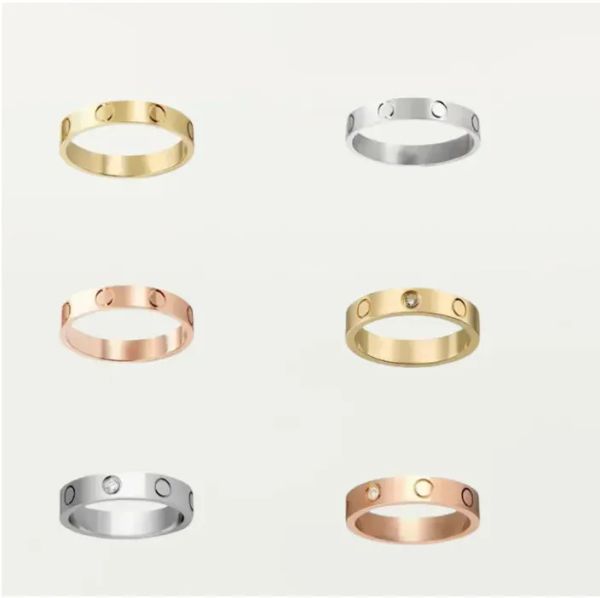 high-quality designer men's and women's rings with classic luxury titanium alloy never fade, Silver
high-quality designer men's and women's rings with classic luxury titanium alloy never fade, Silver