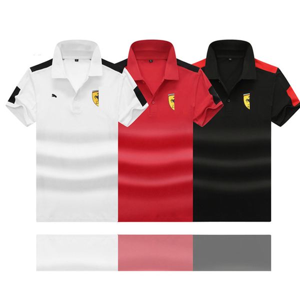 fashion mens polos luxury italian mens knitwear designer polo shirt street embroidered pony f1 team t-shirt polo suit formula one racing sui, White;black
fashion mens polos luxury italian mens knitwear designer polo shirt street embroidered pony f1 team t-shirt polo suit formula one racing sui, White;black