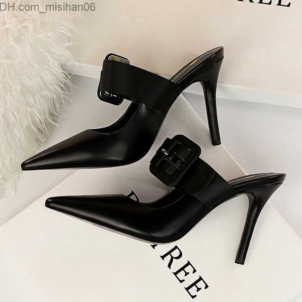 dress shoes bigtree summer women's 9.5cm extreme fetishism high heels party slider blue pencil boots mule pointed toe ball slider women, Black
dress shoes bigtree summer women's 9.5cm extreme fetishism high heels party slider blue pencil boots mule pointed toe ball slider women, Black