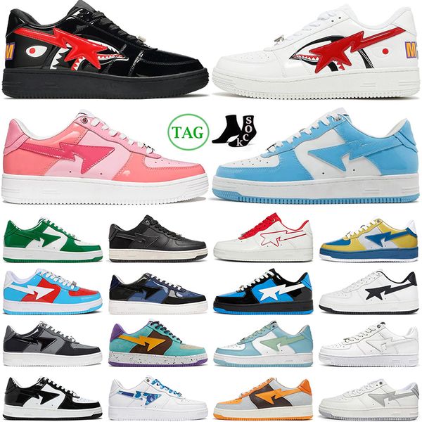 designer shoes for men women low bapesta triple black white patent camo blue green shark face black pastel green bapestar bapestas mens trai
designer shoes for men women low bapesta triple black white patent camo blue green shark face black pastel green bapestar bapestas mens trai