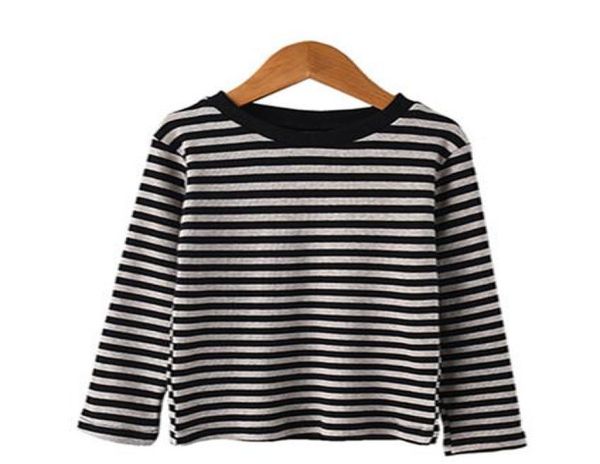 2019 autumn winter new style children fashion long sleeve the girl stripe thick paragraph the wear style tshirt1581576, White;black
2019 autumn winter new style children fashion long sleeve the girl stripe thick paragraph the wear style tshirt1581576, White;black