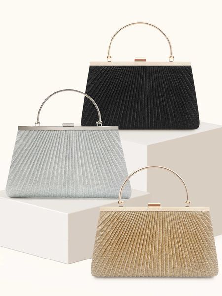 2023 celebrity temperament handbag pleated wedding party bag handheld one shoulder oblique straddle dinner bag
2023 celebrity temperament handbag pleated wedding party bag handheld one shoulder oblique straddle dinner bag
