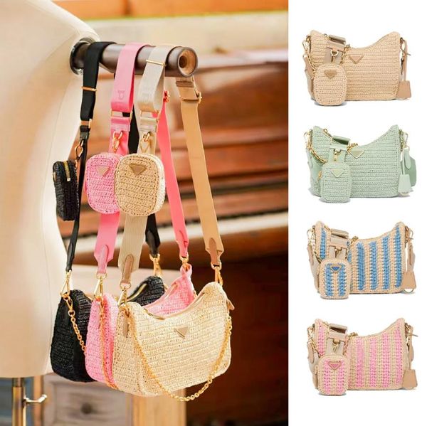 2023 womens luxury tote with coin purse strap chain prad crossbody classic designer handbags diaper clutch bag 3 piece set triangle weave st
2023 womens luxury tote with coin purse strap chain prad crossbody classic designer handbags diaper clutch bag 3 piece set triangle weave st