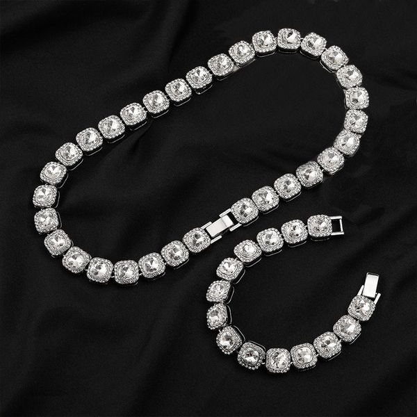hop vvs full diamond diamond necklace with diamond rock sugar cuban chain square diamond cuban chain hip hop bracelet necklace, Golden;silver
hop vvs full diamond diamond necklace with diamond rock sugar cuban chain square diamond cuban chain hip hop bracelet necklace, Golden;silver