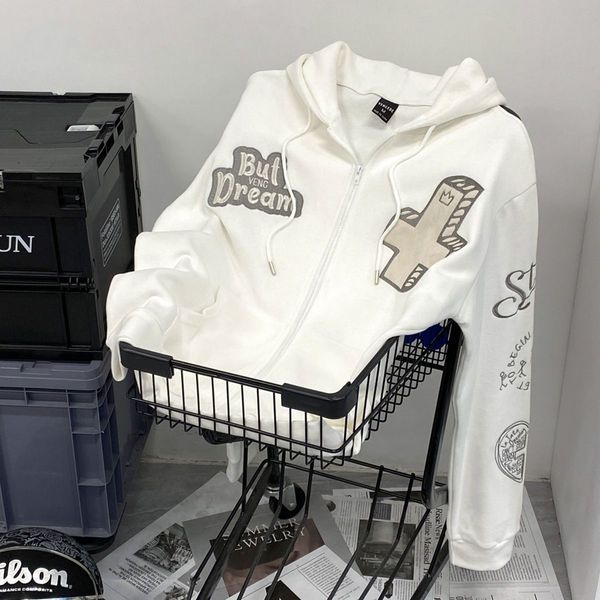 mens hoodies sweatshirts american cross printing women cardigan hooded sweater men and women spring and autumn ins minority couple coat 2307, Black
mens hoodies sweatshirts american cross printing women cardigan hooded sweater men and women spring and autumn ins minority couple coat 2307, Black