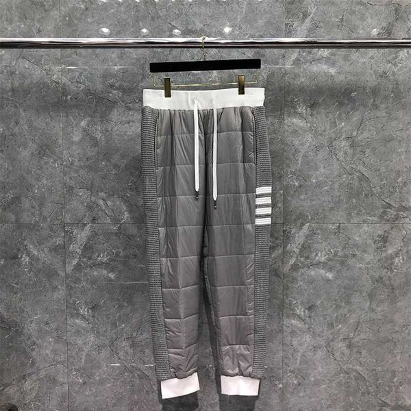 men's pants tb thom trousers men's winter pants side edge white 4-bar stripe diamond lattice sweatpant cotton-padded patchwork gra, Black
men's pants tb thom trousers men's winter pants side edge white 4-bar stripe diamond lattice sweatpant cotton-padded patchwork gra, Black