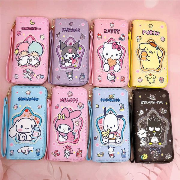 new wallet women's long zipper high capacity mobile phone bag with double sided printed handheld bag card bag with carrying strap
new wallet women's long zipper high capacity mobile phone bag with double sided printed handheld bag card bag with carrying strap