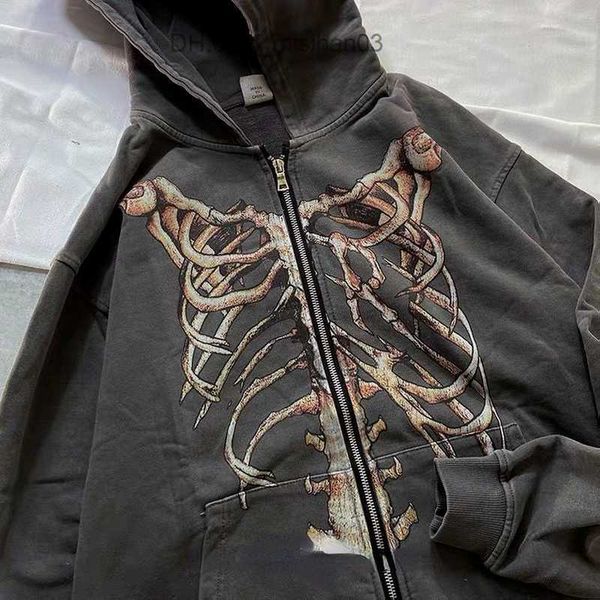 women's hoodies sweatshirts deeptown y2k gothic street fashion skeleton print super dalian hoodie women's punk harajuku hip hop zi, Black
women's hoodies sweatshirts deeptown y2k gothic street fashion skeleton print super dalian hoodie women's punk harajuku hip hop zi, Black