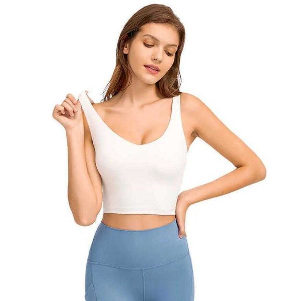 lu-54 gym clothes women's tank u back camis yoga sports underwear shockproof running fitness high strength bra padded vest, White;red
lu-54 gym clothes women's tank u back camis yoga sports underwear shockproof running fitness high strength bra padded vest, White;red