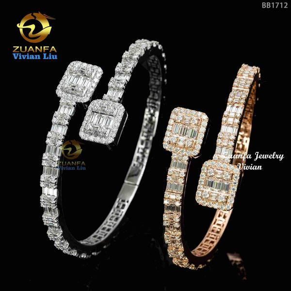 hip hop jewelry sterling silver vvs baguette moissanite cuban link diamond s925 fashion bracelet bangles
hip hop jewelry sterling silver vvs baguette moissanite cuban link diamond s925 fashion bracelet bangles