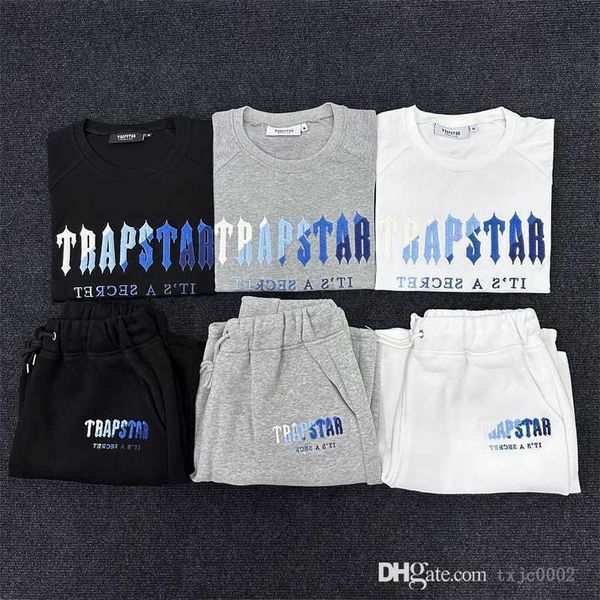 summer cotton mens tracksuits designer gradient rainbow letter embroidery t-shirt shorts 2 piece set high street sports suit, Gray
summer cotton mens tracksuits designer gradient rainbow letter embroidery t-shirt shorts 2 piece set high street sports suit, Gray