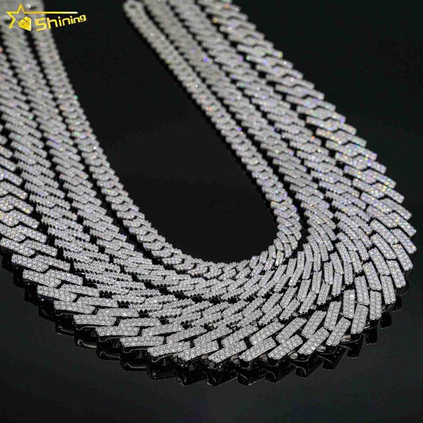 iced out vvs moissanite 2 rows miami gold cuban chain necklace 925 sterling silver diamond moissanite cuban link chain
iced out vvs moissanite 2 rows miami gold cuban chain necklace 925 sterling silver diamond moissanite cuban link chain