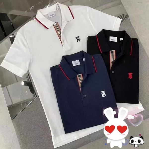 colored burberies bar burbreries arder men shirt merchandie shirt b embroidery home pearl polo cotton tb polo label neck short sleeve t caua, White;black
colored burberies bar burbreries arder men shirt merchandie shirt b embroidery home pearl polo cotton tb polo label neck short sleeve t caua, White;black