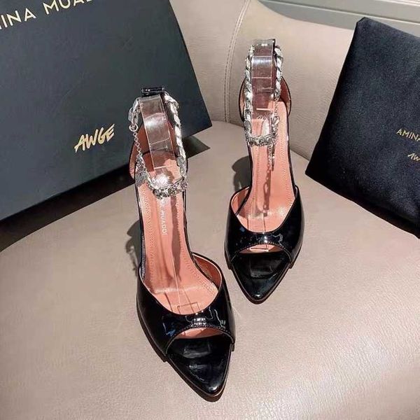 amina muaddi designer heels women sandals classic heels diamond 100% leather womans wedding dress shoes parties occupation pure color large, Black
amina muaddi designer heels women sandals classic heels diamond 100% leather womans wedding dress shoes parties occupation pure color large, Black
