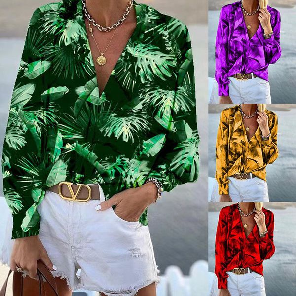 popular autumn winter women's shirts clothing europe america new printed v-neck long sleeved bohemian female casual blouses, White
popular autumn winter women's shirts clothing europe america new printed v-neck long sleeved bohemian female casual blouses, White