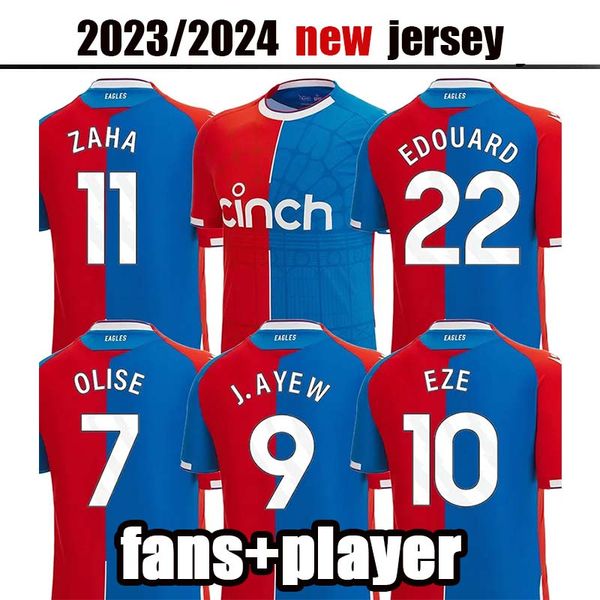 23 24 palace home fans player soccer jerseys 2023 2024 milivojevic olise kouyate crystals j.ayew zaha mateta chlupp palace benteke schlupp f, Black;yellow
23 24 palace home fans player soccer jerseys 2023 2024 milivojevic olise kouyate crystals j.ayew zaha mateta chlupp palace benteke schlupp f, Black;yellow