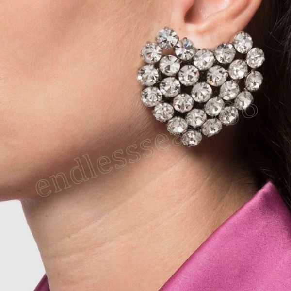 trend metal rhinestone heart stud earrings bridal wedding party luxury jewelry women's shiny accessory gift, Golden;silver
trend metal rhinestone heart stud earrings bridal wedding party luxury jewelry women's shiny accessory gift, Golden;silver