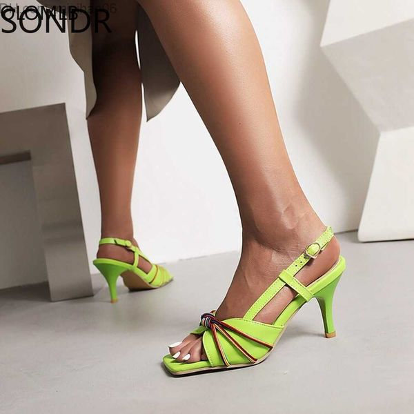 dress shoes 2023 women's peering toe sandals slim high heel strap s strap summer shoes roman gladiator 3colors women z230707, Black
dress shoes 2023 women's peering toe sandals slim high heel strap s strap summer shoes roman gladiator 3colors women z230707, Black