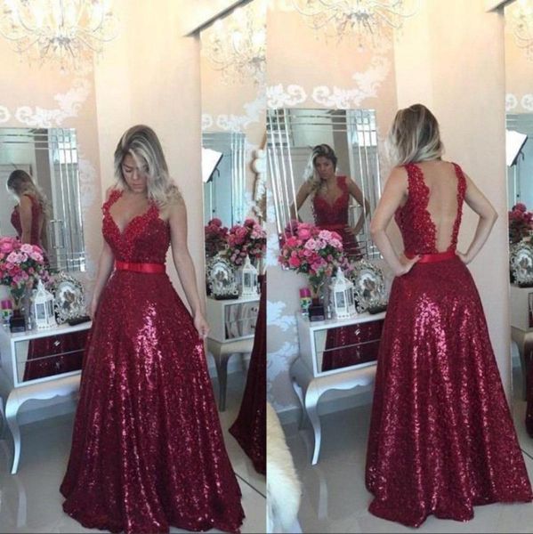 formal evening prom party dresses burgundy sequined open back sleeveless special occasion a line evening gowns arabic plus size7207190, Black
formal evening prom party dresses burgundy sequined open back sleeveless special occasion a line evening gowns arabic plus size7207190, Black