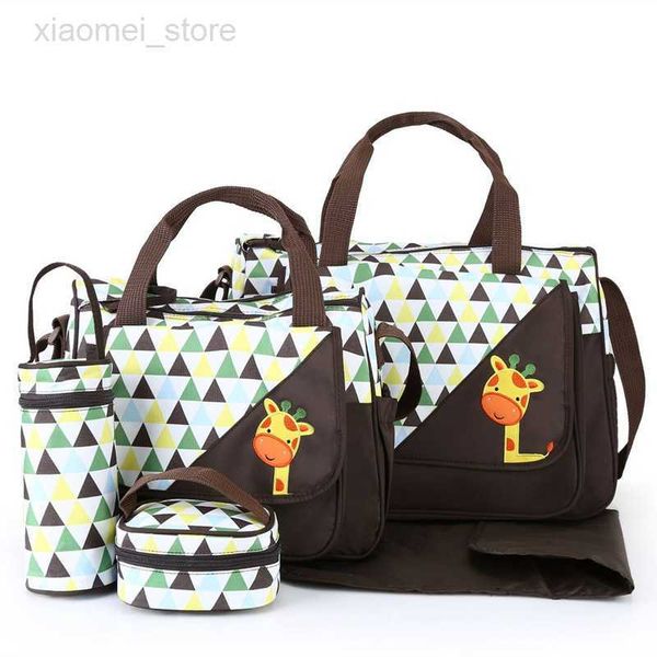 diaper bags new diaper bag 5 pieces set nappy tote bag large capacity for baby mom dad travel bag with stroller straps hkd230706
diaper bags new diaper bag 5 pieces set nappy tote bag large capacity for baby mom dad travel bag with stroller straps hkd230706