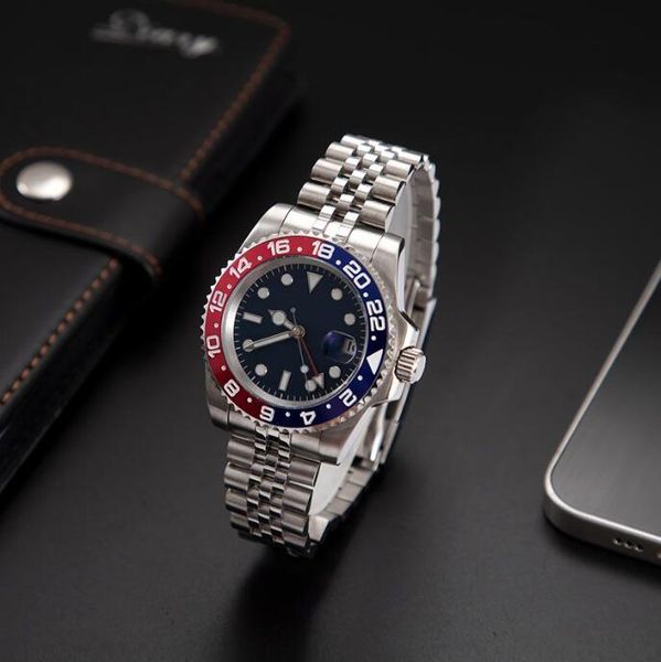 20 style mens watch gmt 126710 126711 116719 40mm luminescent ceramic bezel 2813 movement automatic sapphire watches wristwatches ~06, Slivery;brown
20 style mens watch gmt 126710 126711 116719 40mm luminescent ceramic bezel 2813 movement automatic sapphire watches wristwatches ~06, Slivery;brown