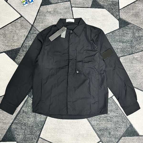 women's outerwear designer badges zipper shirt jacket loose style spring autumn mens oxford breathable portable high street stones isla, Black;brown
women's outerwear designer badges zipper shirt jacket loose style spring autumn mens oxford breathable portable high street stones isla, Black;brown