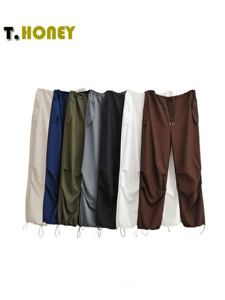 women's pants capris tellhoney women fashion drawstring pleat baggy cargo pants female high street chic low waist wide leg jogging para, Black;white
women's pants capris tellhoney women fashion drawstring pleat baggy cargo pants female high street chic low waist wide leg jogging para, Black;white