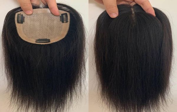 5x6inch slik base human hair er for women natural black color clip in toupee 120 density8356384, Black;brown
5x6inch slik base human hair er for women natural black color clip in toupee 120 density8356384, Black;brown