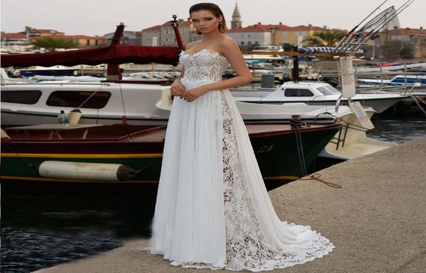 full lace wedding dress with detachable skirt chiffon strapless floral appliques illusion bridal gowns beach wedding2992631, White
full lace wedding dress with detachable skirt chiffon strapless floral appliques illusion bridal gowns beach wedding2992631, White