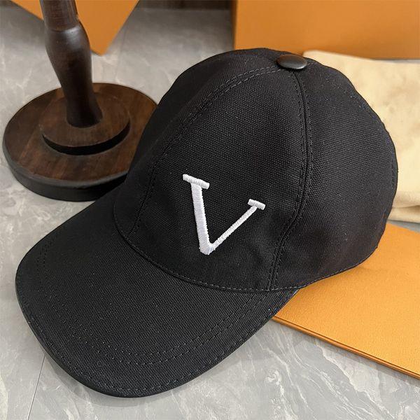 Image of Classic Ball Caps For Man Woman Brand Designer Baseball Cap Hats Stripe Letter Embroidery Summer Sunhat Casquette