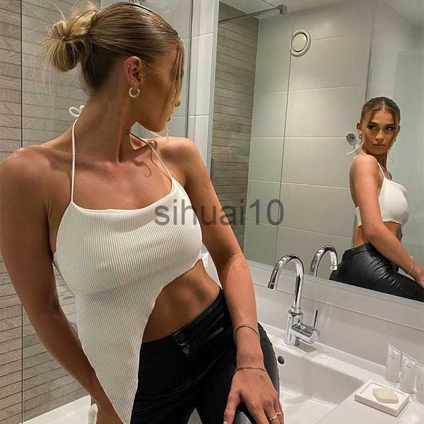 diy tanks camis female white halter crop irregular hem backless cami y2k girl sleeveless streetwear women clothes 2020 summer j230706, Black
diy tanks camis female white halter crop irregular hem backless cami y2k girl sleeveless streetwear women clothes 2020 summer j230706, Black