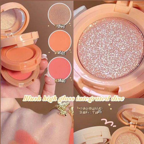 3 decked blush natural highlight contouring dual use for eyeshadow powder three-color 3 in 1 portable blush powder by dhl
3 decked blush natural highlight contouring dual use for eyeshadow powder three-color 3 in 1 portable blush powder by dhl