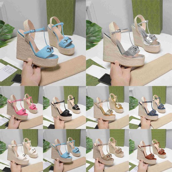 lady wedges sandals women sandales real leather fashion buckle 13cm high heels t-strap woman sandels, Black
lady wedges sandals women sandales real leather fashion buckle 13cm high heels t-strap woman sandels, Black